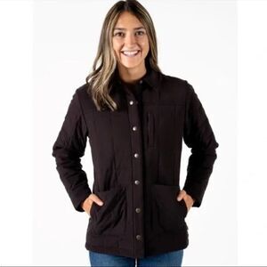 Wild Rye NWT Imogene shacket black bean XS‎